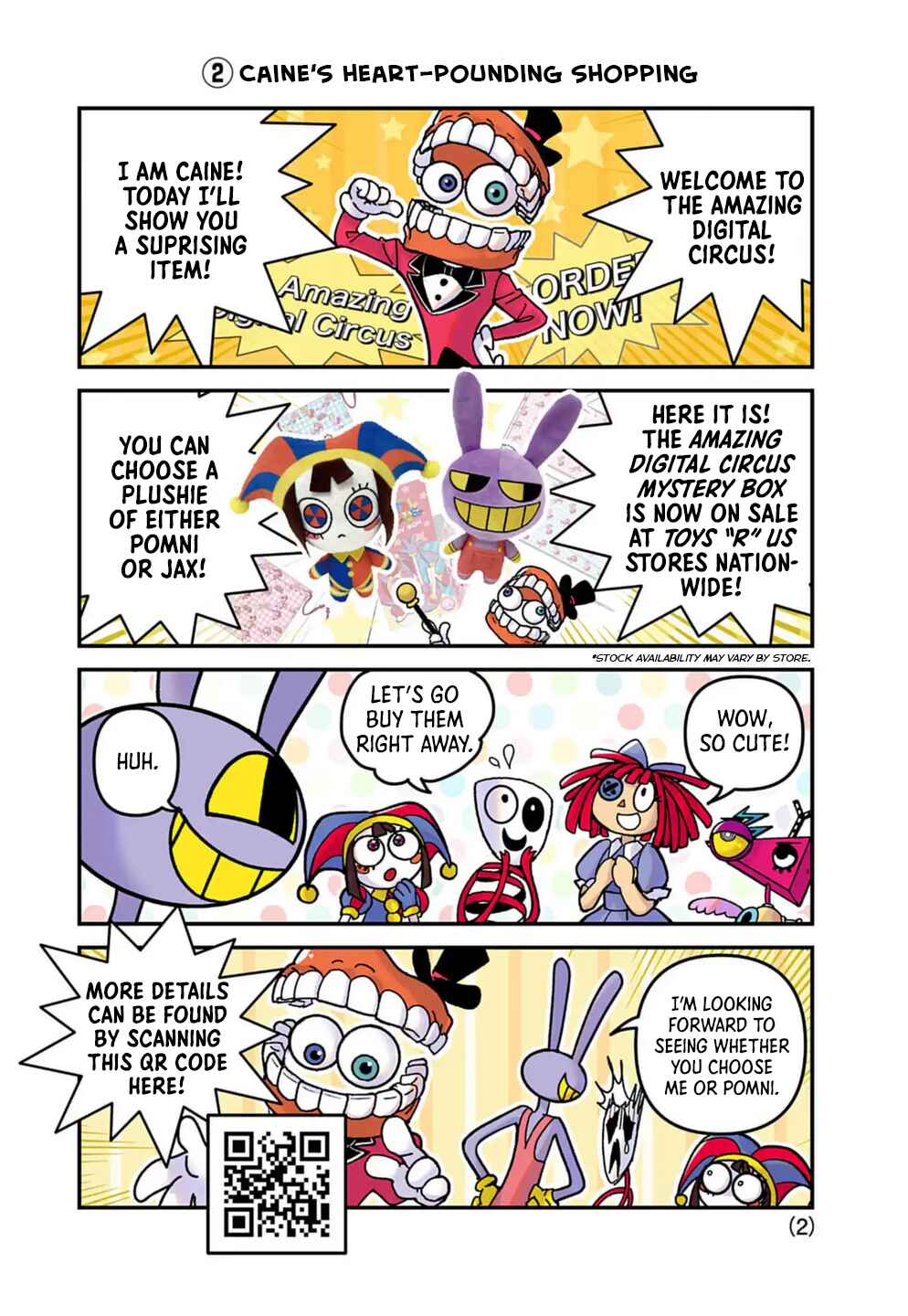 Page 2 Chapter 2.5 The Amazing Digital Circus