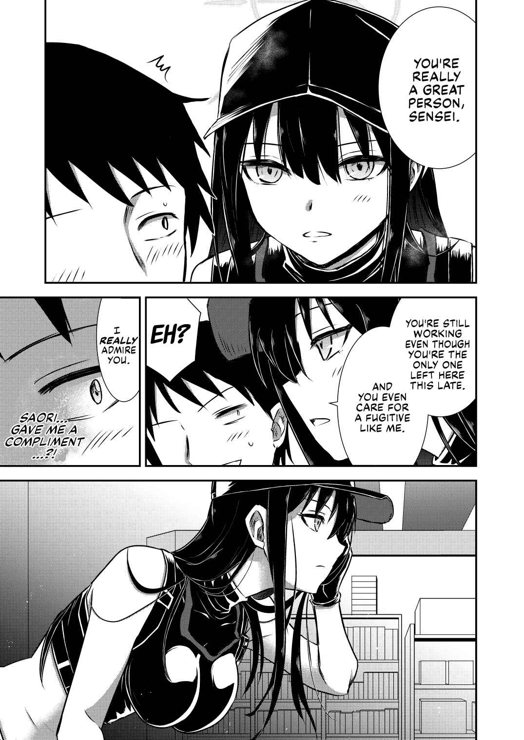 Page 8 Chapter Unknown_0349 Blue Archive - SAORI ONE-NIGHT (Doujinshi)