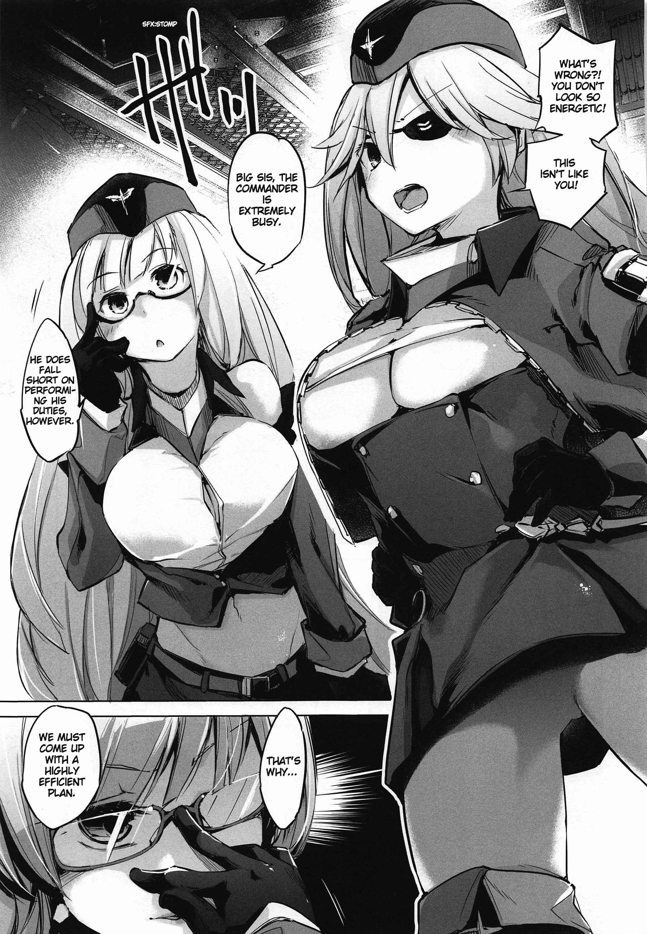 Page 4 Chapter Unknown_594c Azur Lane - Insufficient main force to shoot ! Iron-Blood Battleship and Battle Cruiser Summary Book (Doujinshi)
