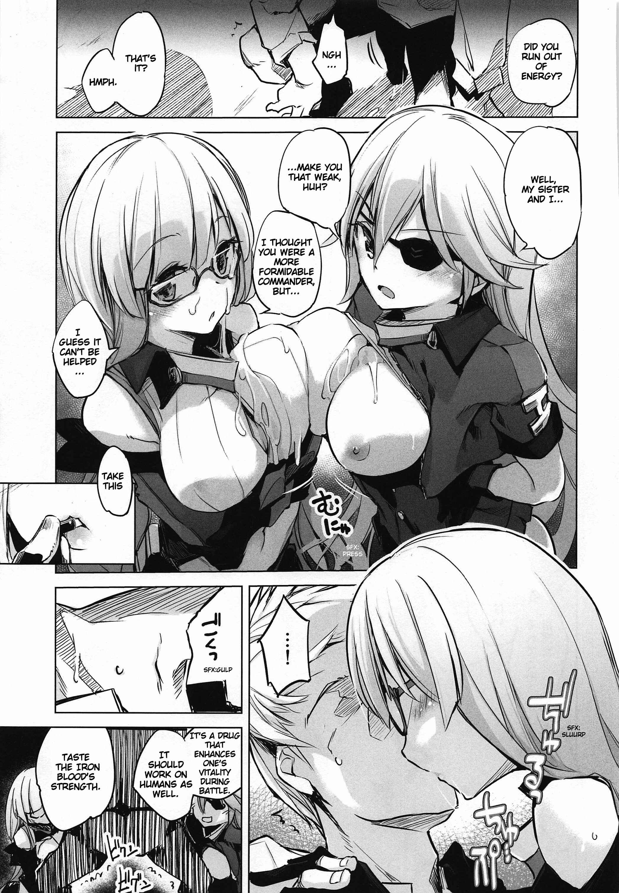 Page 8 Chapter Unknown_594c Azur Lane - Insufficient main force to shoot ! Iron-Blood Battleship and Battle Cruiser Summary Book (Doujinshi)