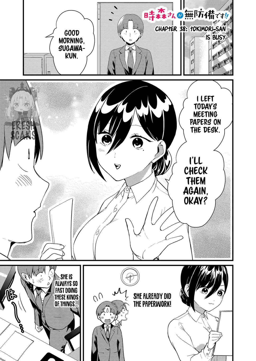 Page 2 Chapter 38 Tokimori-san ga Muboubi desu!!