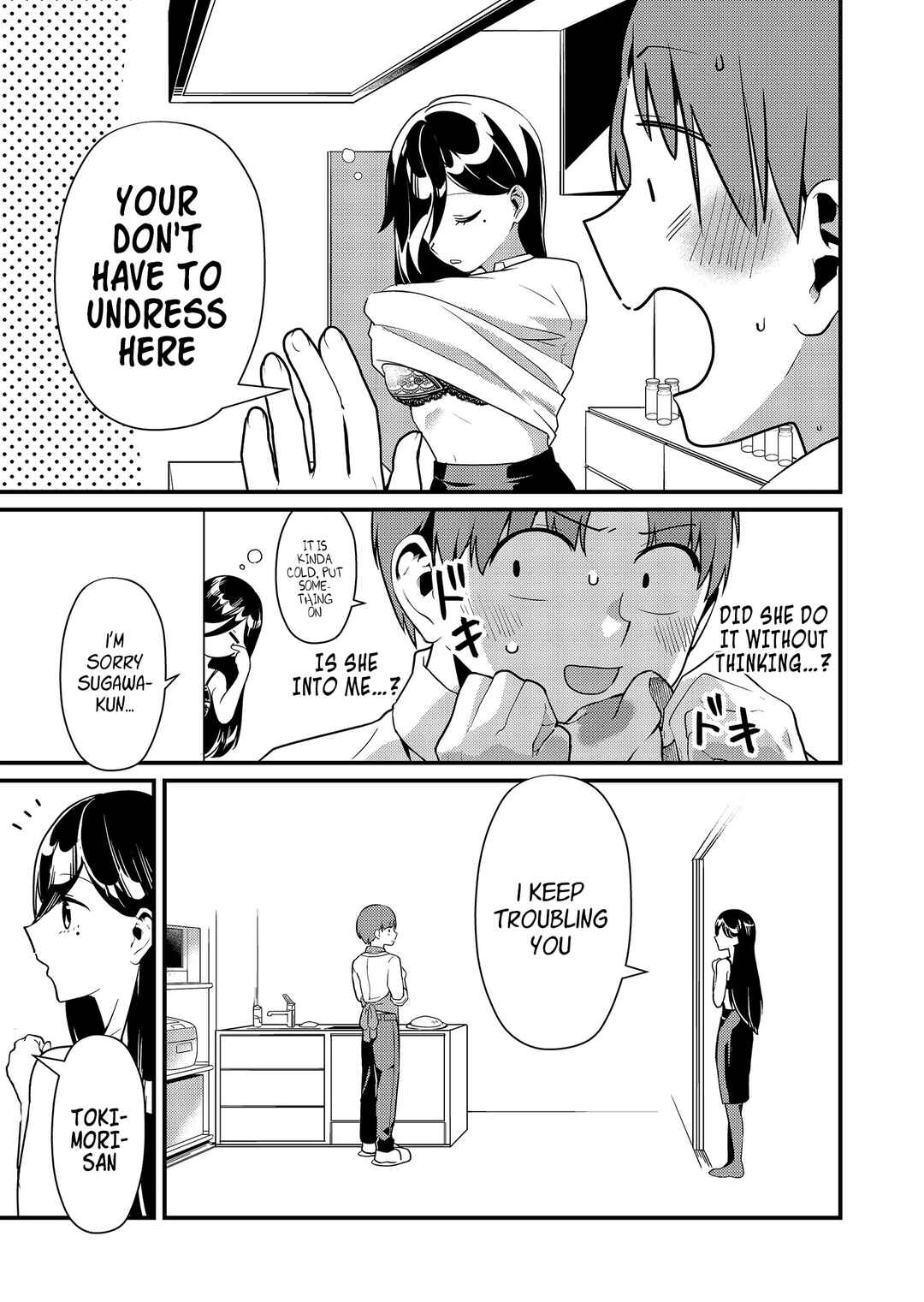 Page 8 Chapter 3 Tokimori-san ga Muboubi desu!!