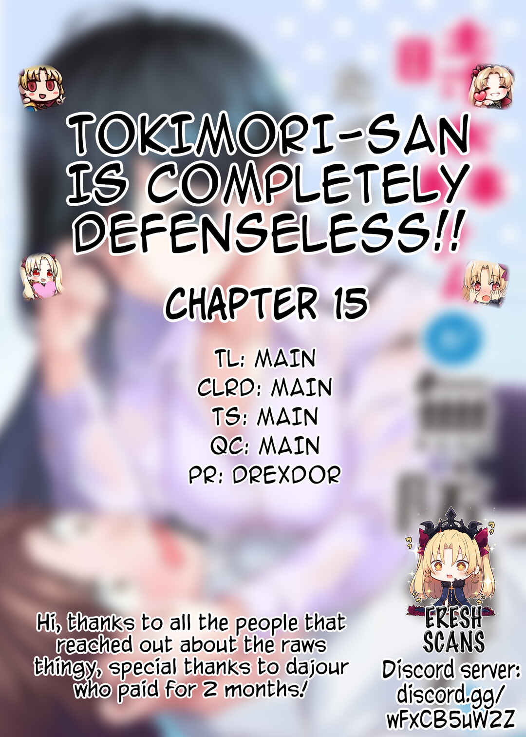 Page 1 Chapter 15 Tokimori-san ga Muboubi desu!!