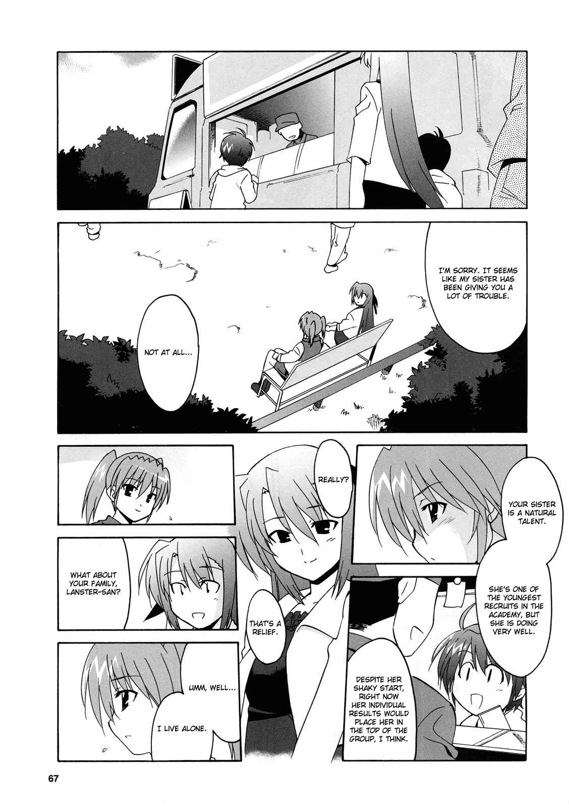 Page 11 Chapter 6 Mahou Shoujo Lyrical Nanoha StrikerS the Comics