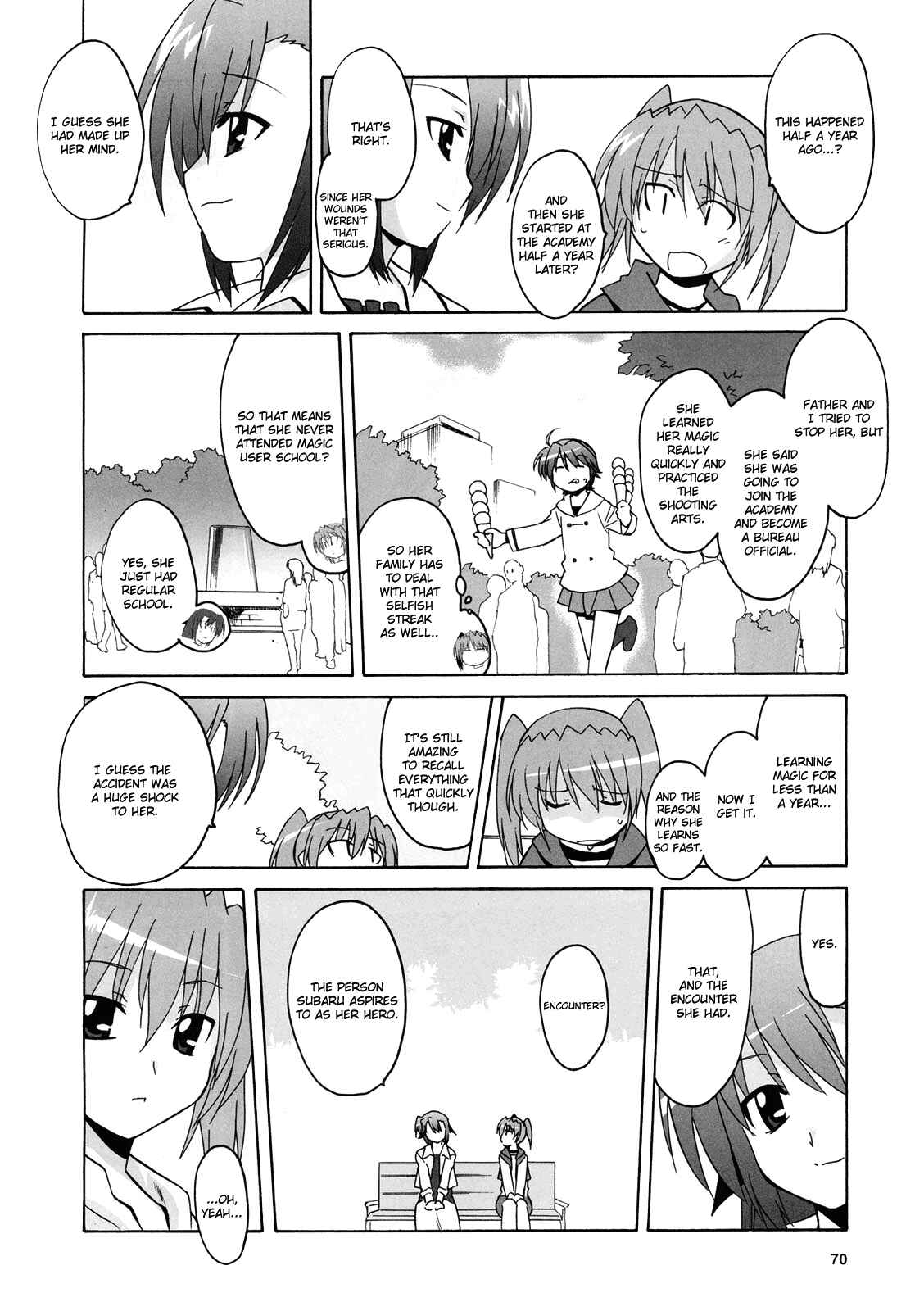 Page 14 Chapter 6 Mahou Shoujo Lyrical Nanoha StrikerS the Comics