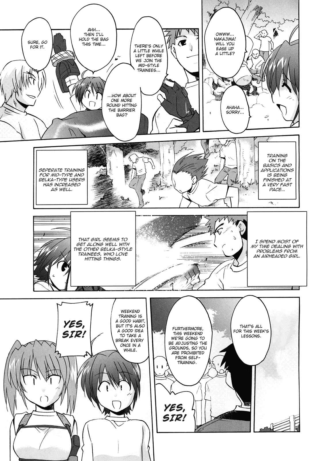 Page 3 Chapter 6 Mahou Shoujo Lyrical Nanoha StrikerS the Comics