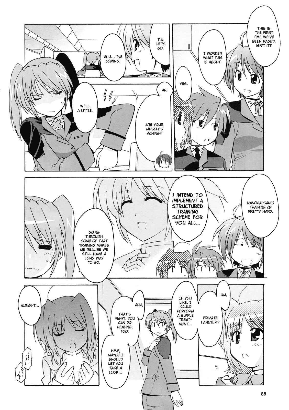 Page 18 Chapter 8 Mahou Shoujo Lyrical Nanoha StrikerS the Comics