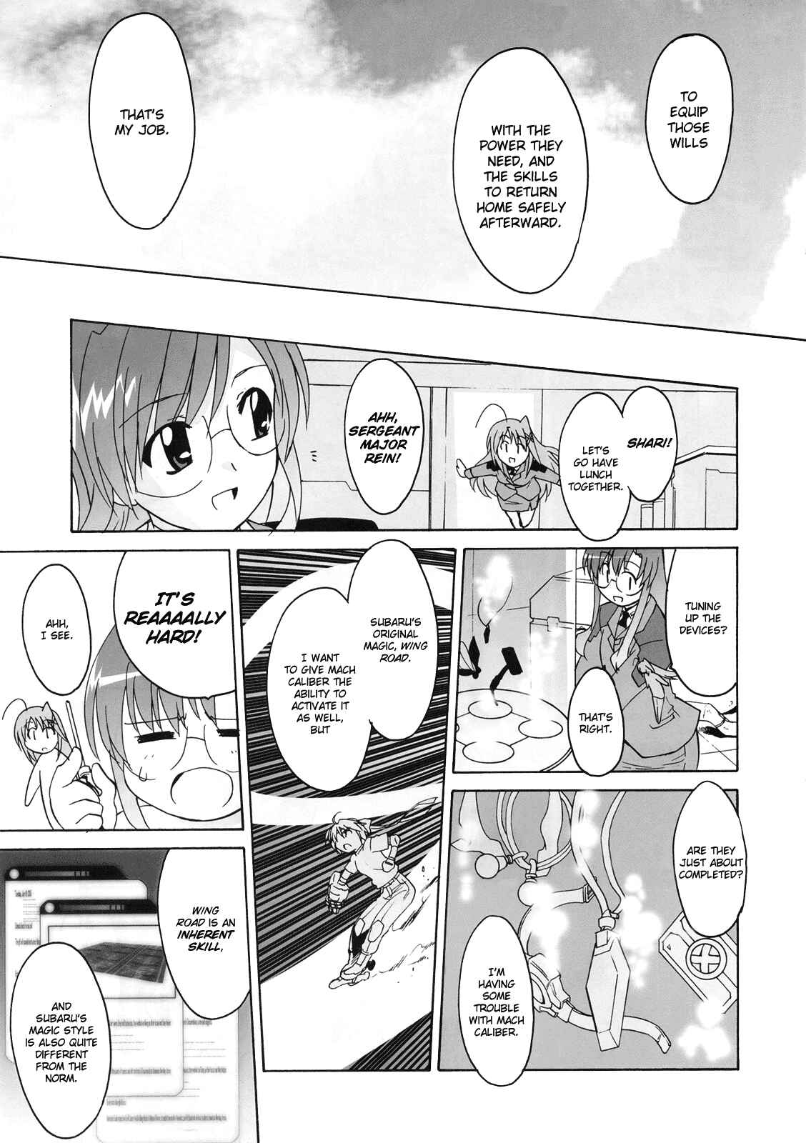 Page 29 Chapter 8 Mahou Shoujo Lyrical Nanoha StrikerS the Comics
