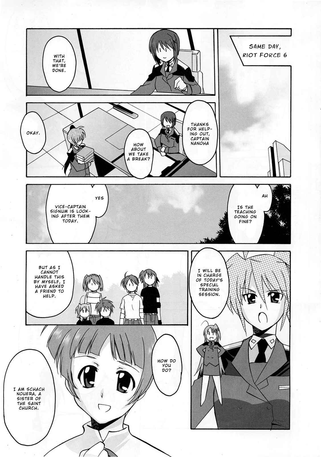 Page 15 Chapter 12 Mahou Shoujo Lyrical Nanoha StrikerS the Comics