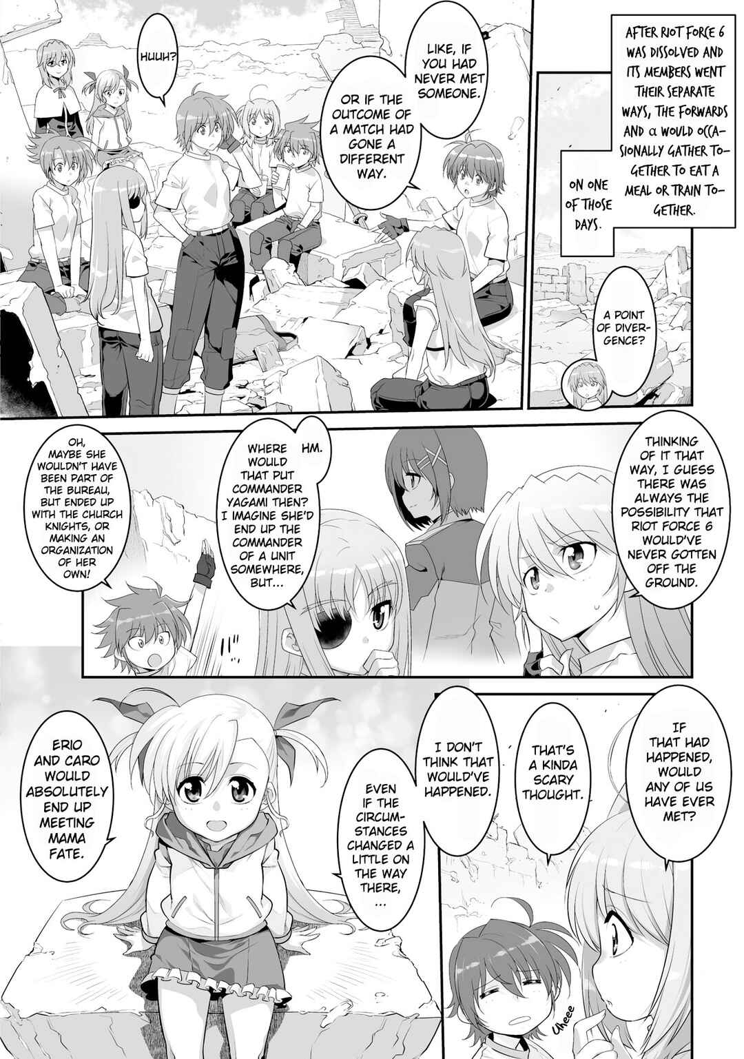 Page 1 Chapter 14.6 Mahou Shoujo Lyrical Nanoha StrikerS the Comics