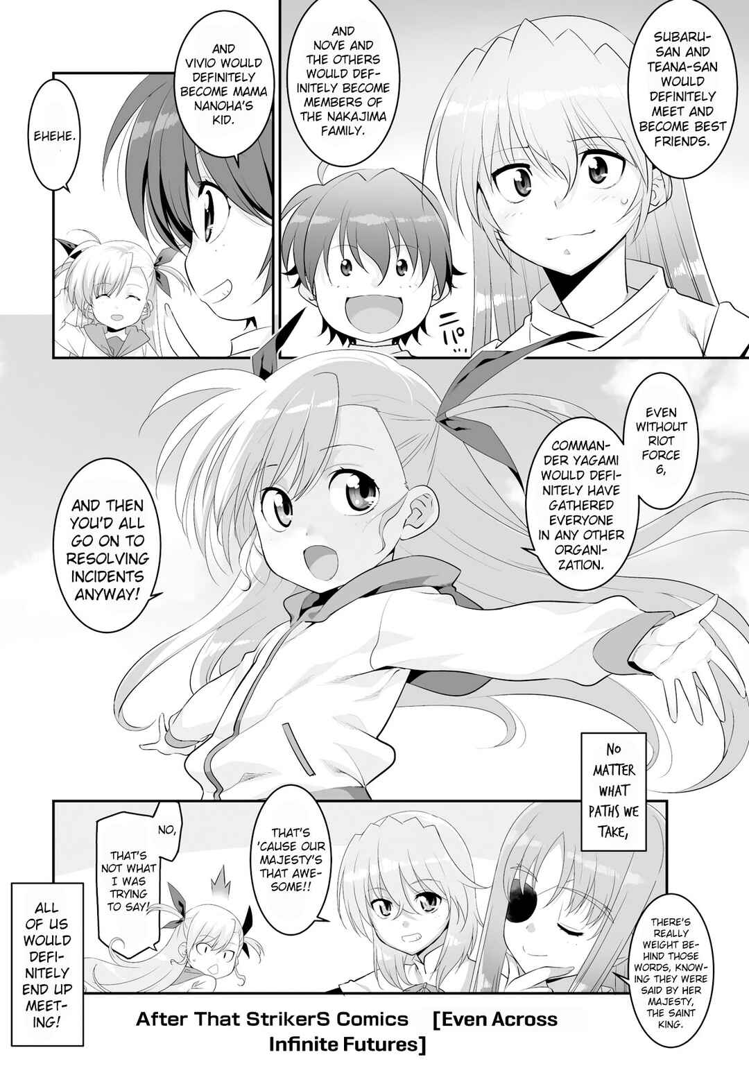 Page 2 Chapter 14.6 Mahou Shoujo Lyrical Nanoha StrikerS the Comics