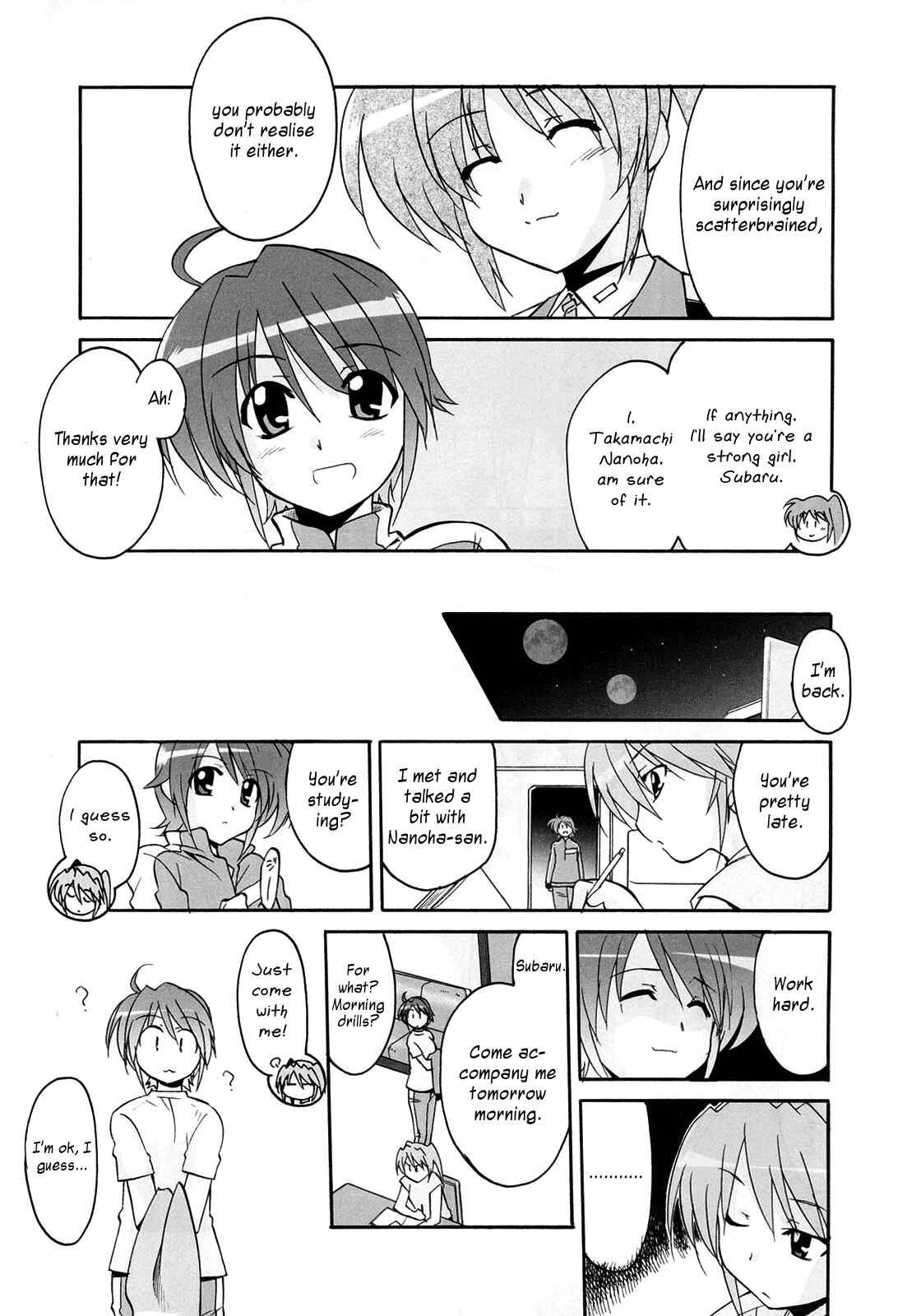 Page 13 Chapter 14 Mahou Shoujo Lyrical Nanoha StrikerS the Comics