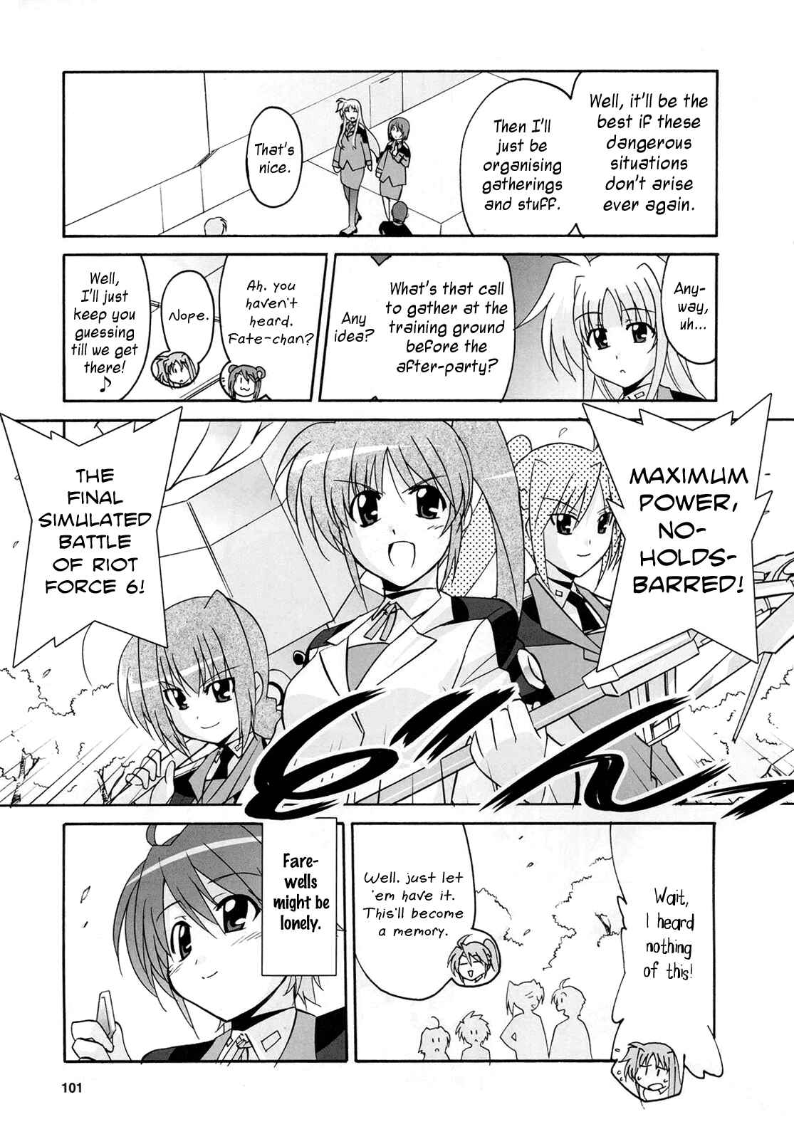 Page 21 Chapter 14 Mahou Shoujo Lyrical Nanoha StrikerS the Comics