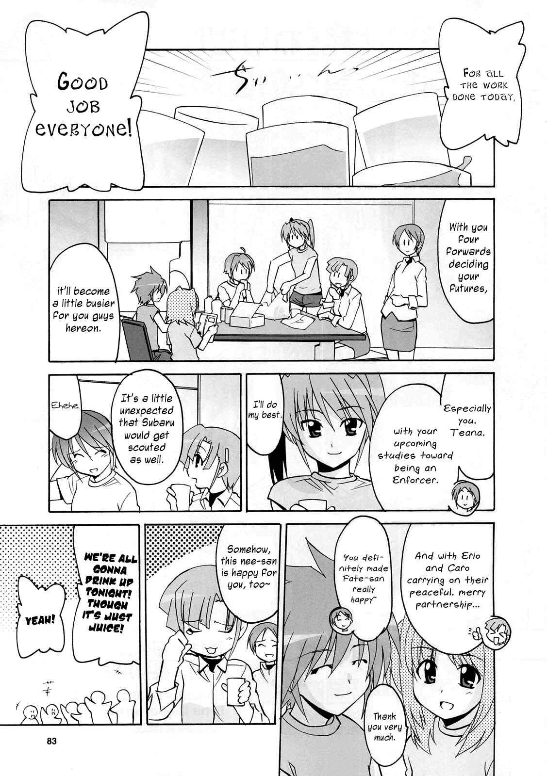 Page 3 Chapter 14 Mahou Shoujo Lyrical Nanoha StrikerS the Comics