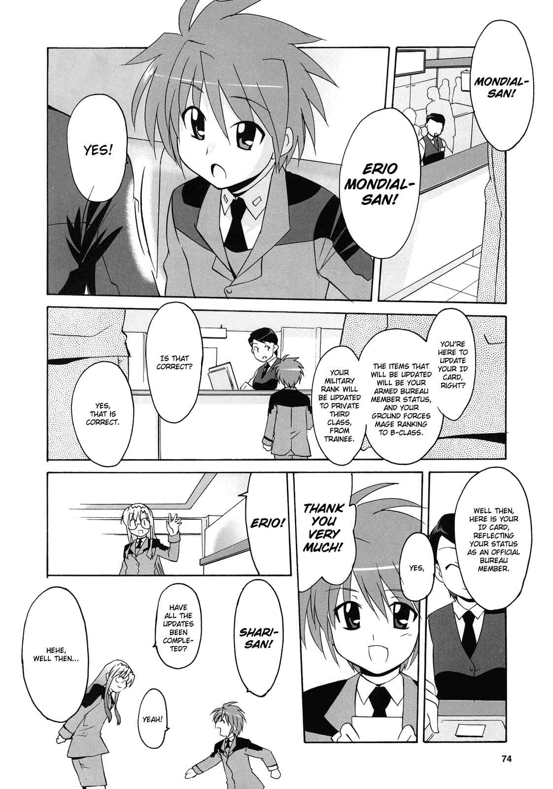 Page 10 Chapter 7 Mahou Shoujo Lyrical Nanoha StrikerS the Comics