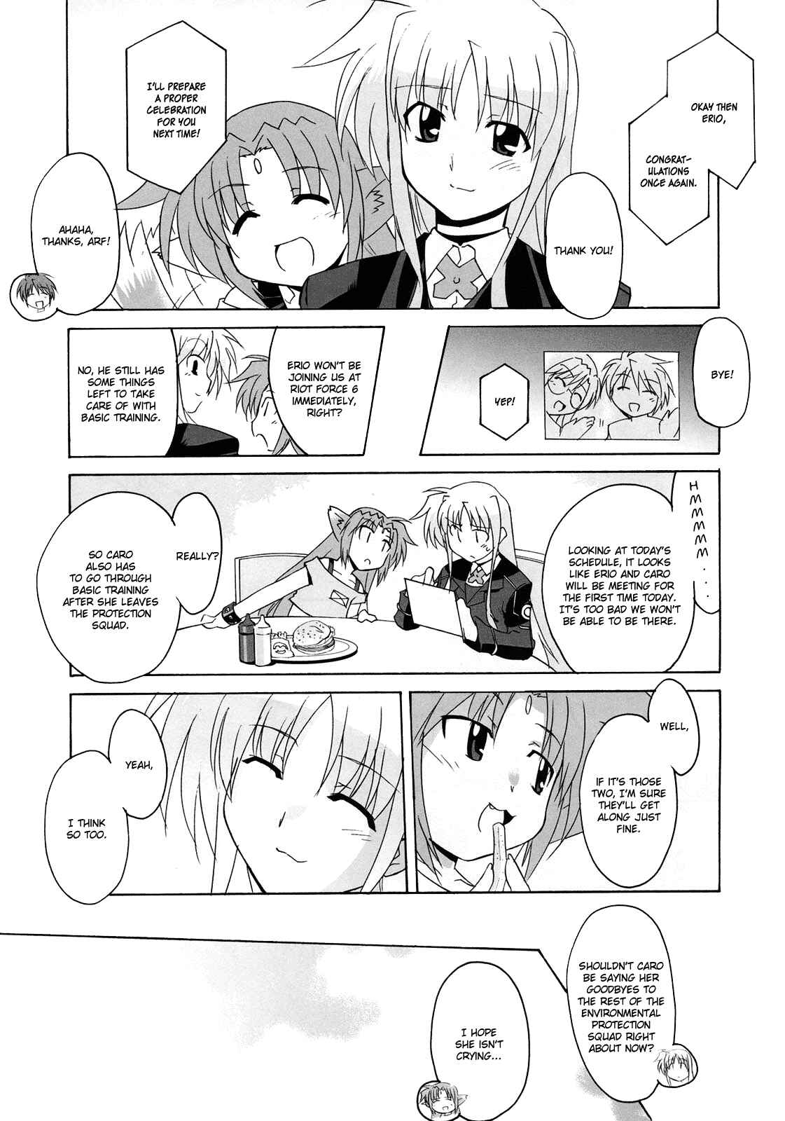 Page 13 Chapter 7 Mahou Shoujo Lyrical Nanoha StrikerS the Comics