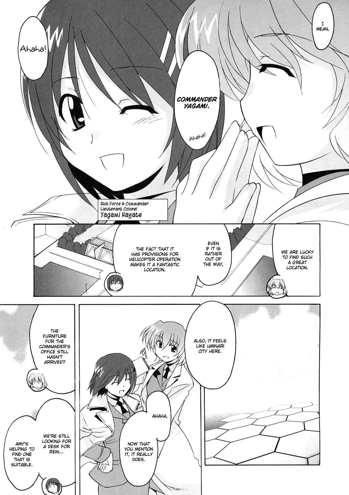 Page 3 Chapter 7 Mahou Shoujo Lyrical Nanoha StrikerS the Comics