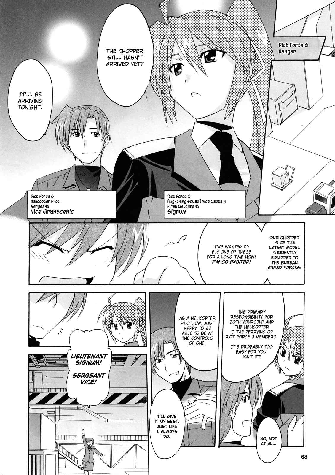 Page 4 Chapter 7 Mahou Shoujo Lyrical Nanoha StrikerS the Comics