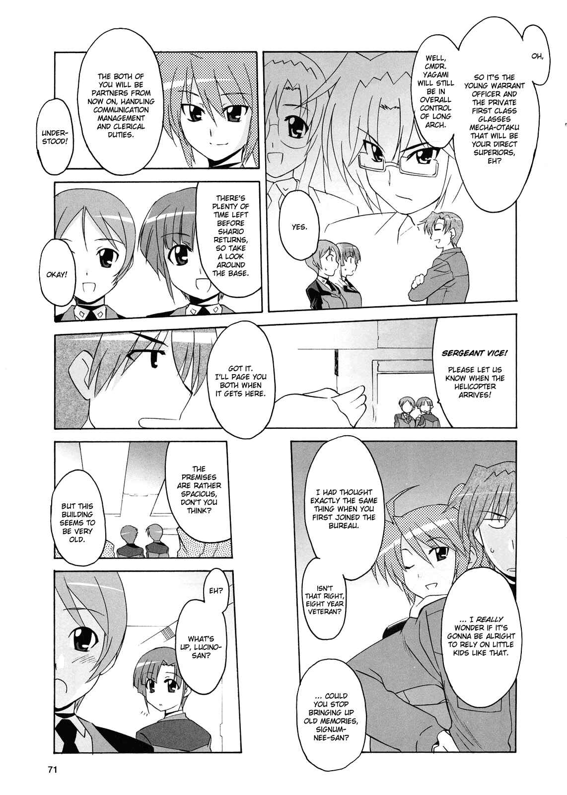 Page 7 Chapter 7 Mahou Shoujo Lyrical Nanoha StrikerS the Comics