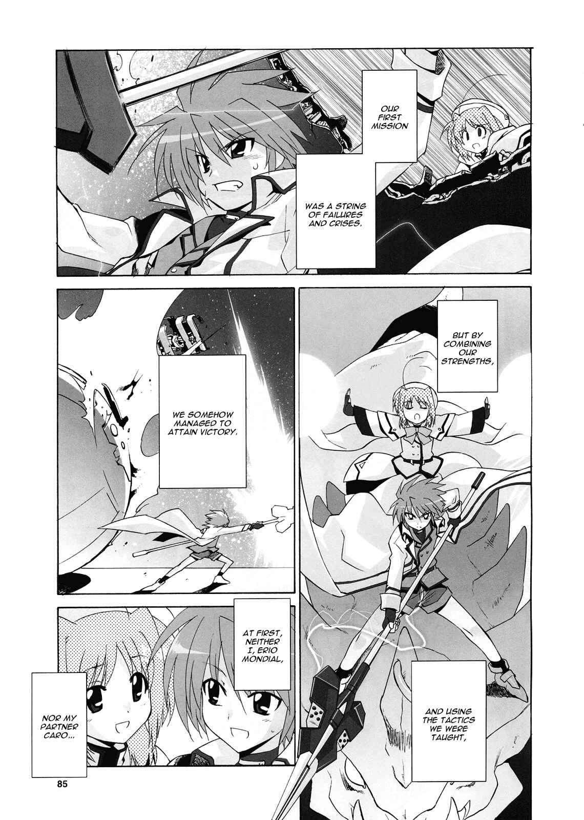Page 1 Chapter 9 Mahou Shoujo Lyrical Nanoha StrikerS the Comics