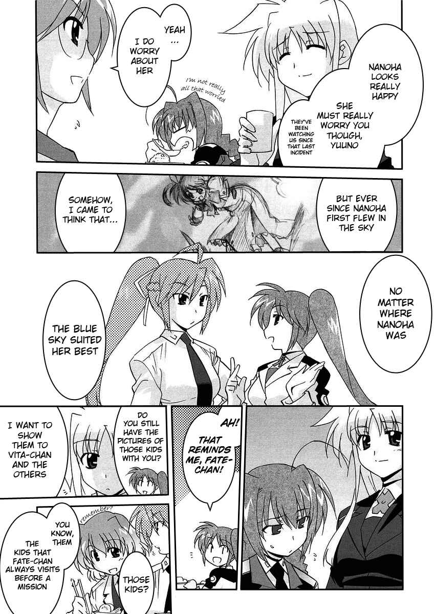 Page 13 Chapter 3 Mahou Shoujo Lyrical Nanoha StrikerS the Comics