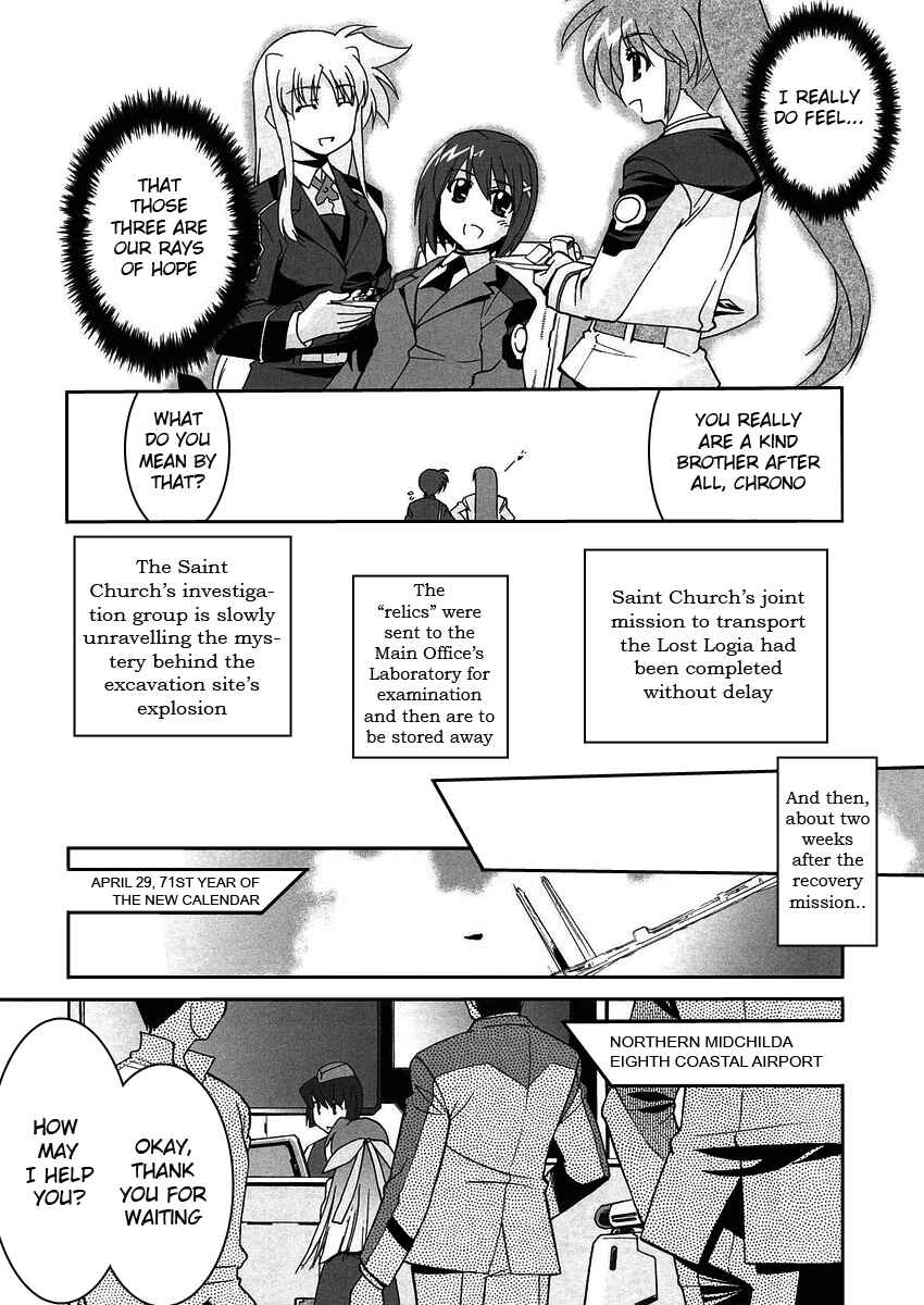 Page 20 Chapter 3 Mahou Shoujo Lyrical Nanoha StrikerS the Comics