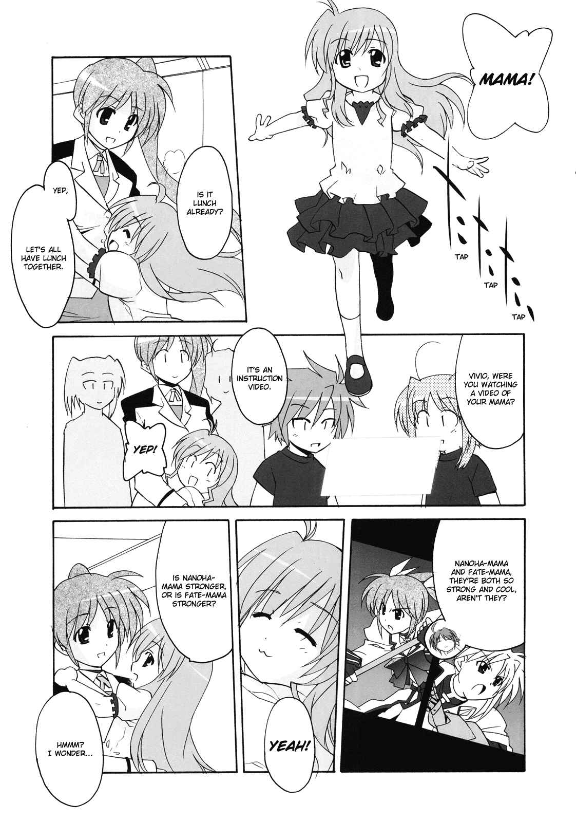 Page 11 Chapter 10 Mahou Shoujo Lyrical Nanoha StrikerS the Comics