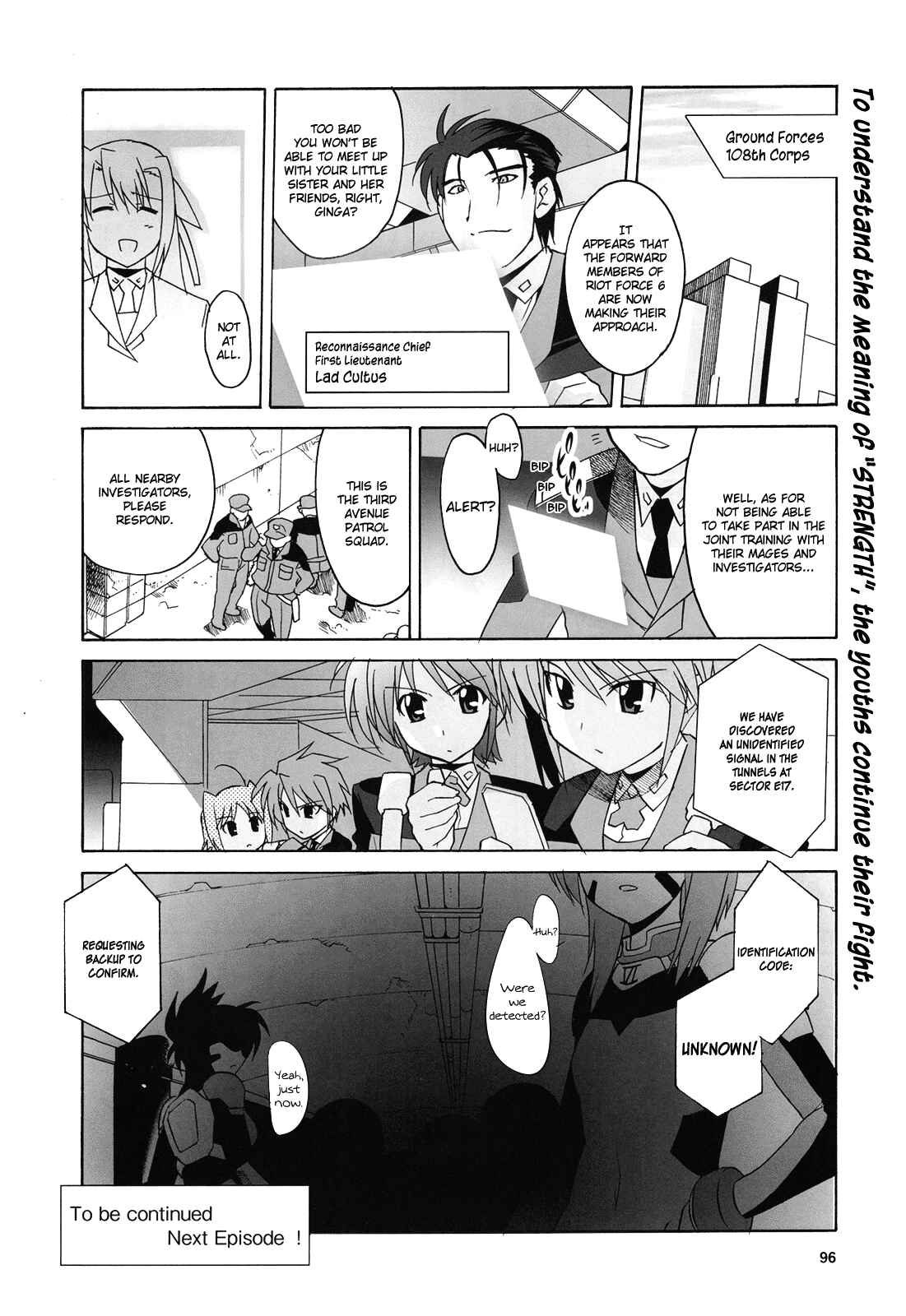 Page 24 Chapter 10 Mahou Shoujo Lyrical Nanoha StrikerS the Comics