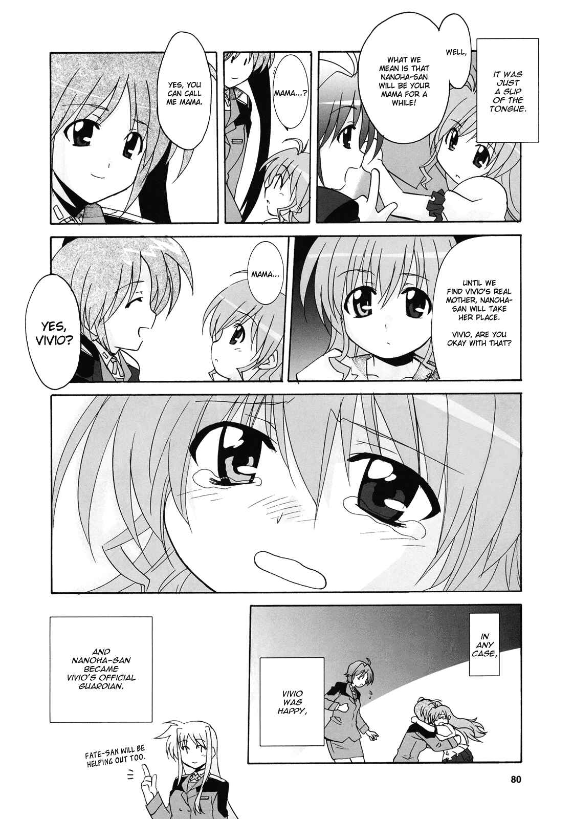 Page 8 Chapter 10 Mahou Shoujo Lyrical Nanoha StrikerS the Comics