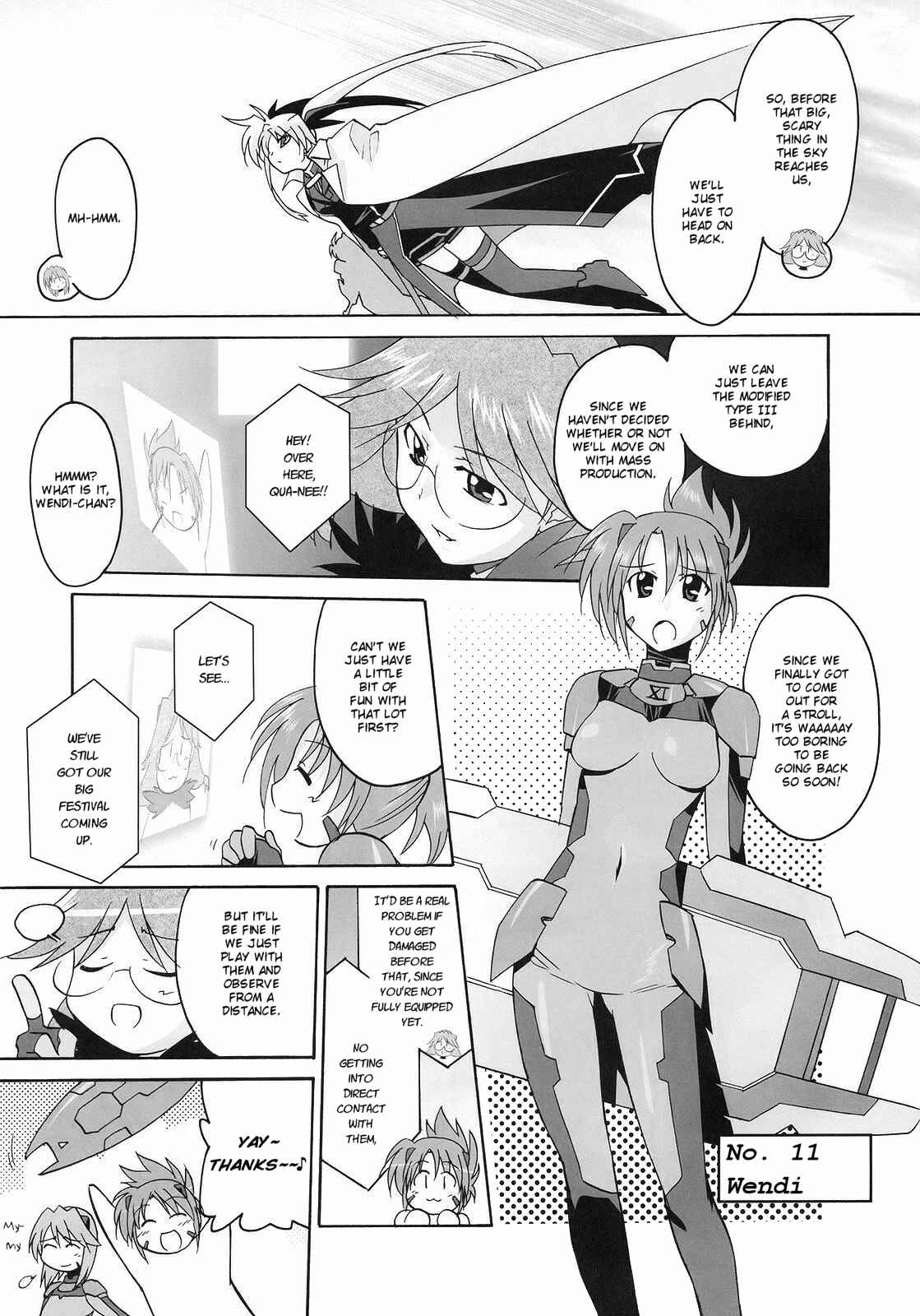 Page 8 Chapter 11 Mahou Shoujo Lyrical Nanoha StrikerS the Comics