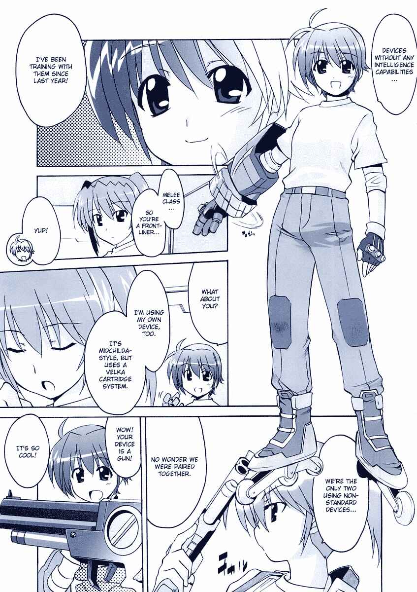 Page 13 Chapter 4 Mahou Shoujo Lyrical Nanoha StrikerS the Comics