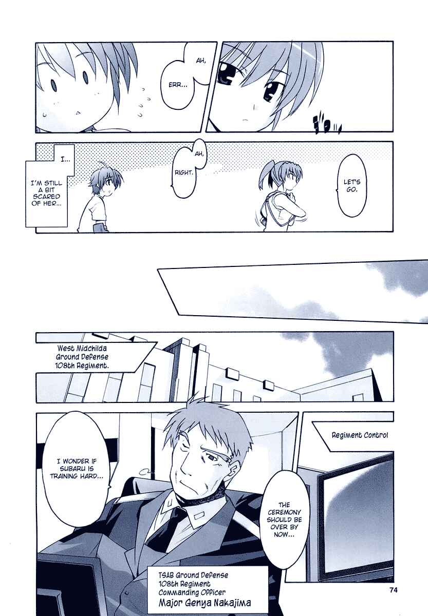 Page 14 Chapter 4 Mahou Shoujo Lyrical Nanoha StrikerS the Comics