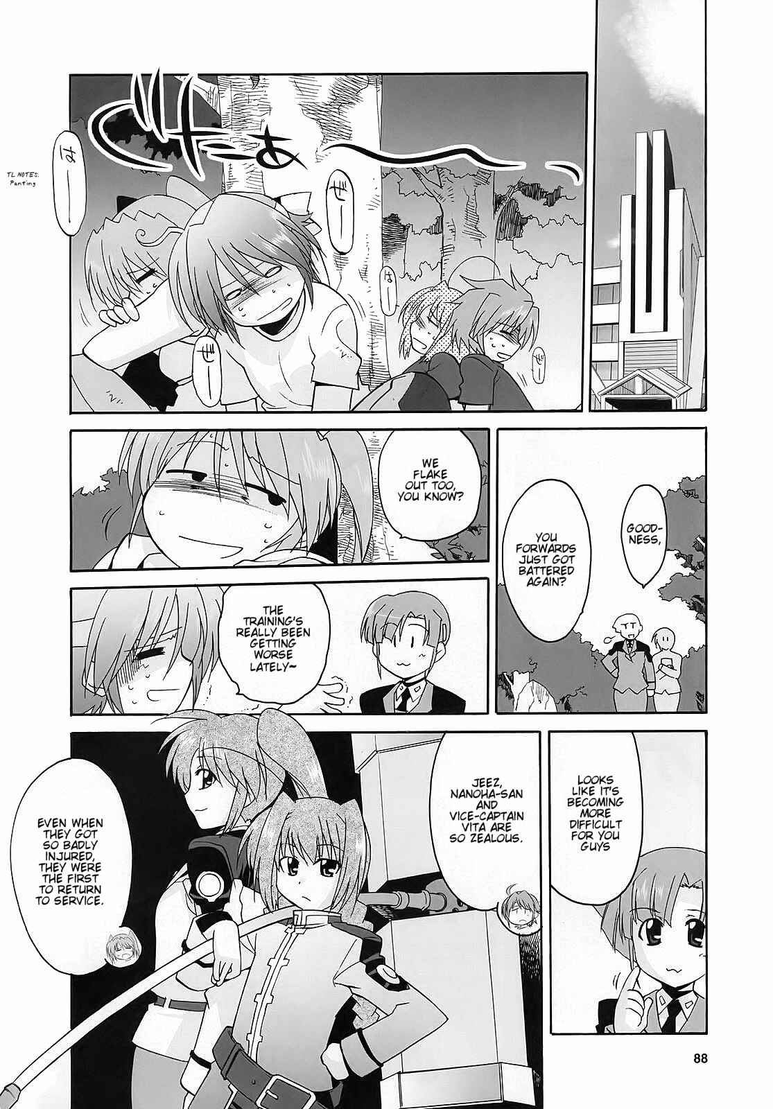 Page 11 Chapter 13 Mahou Shoujo Lyrical Nanoha StrikerS the Comics
