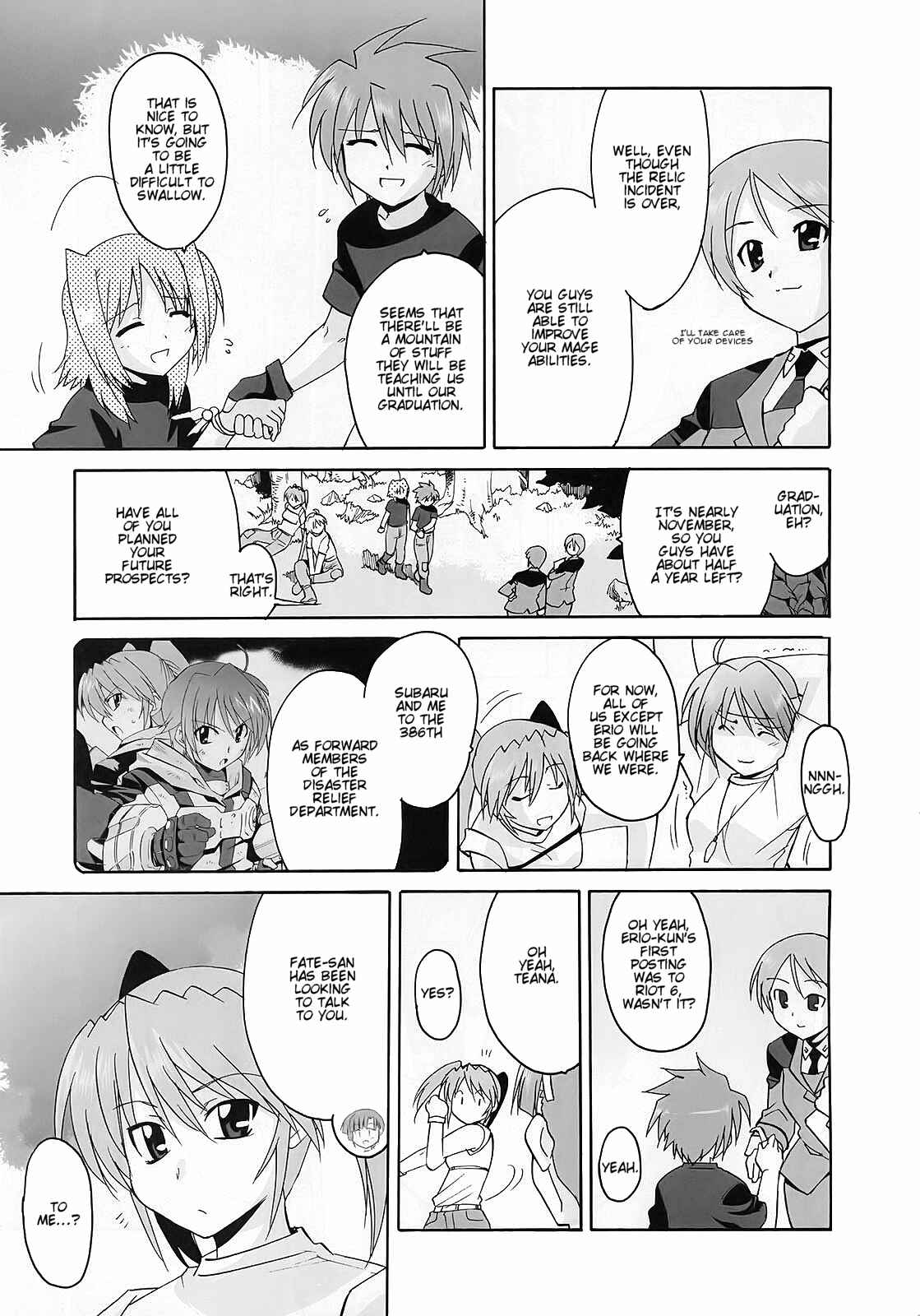 Page 12 Chapter 13 Mahou Shoujo Lyrical Nanoha StrikerS the Comics