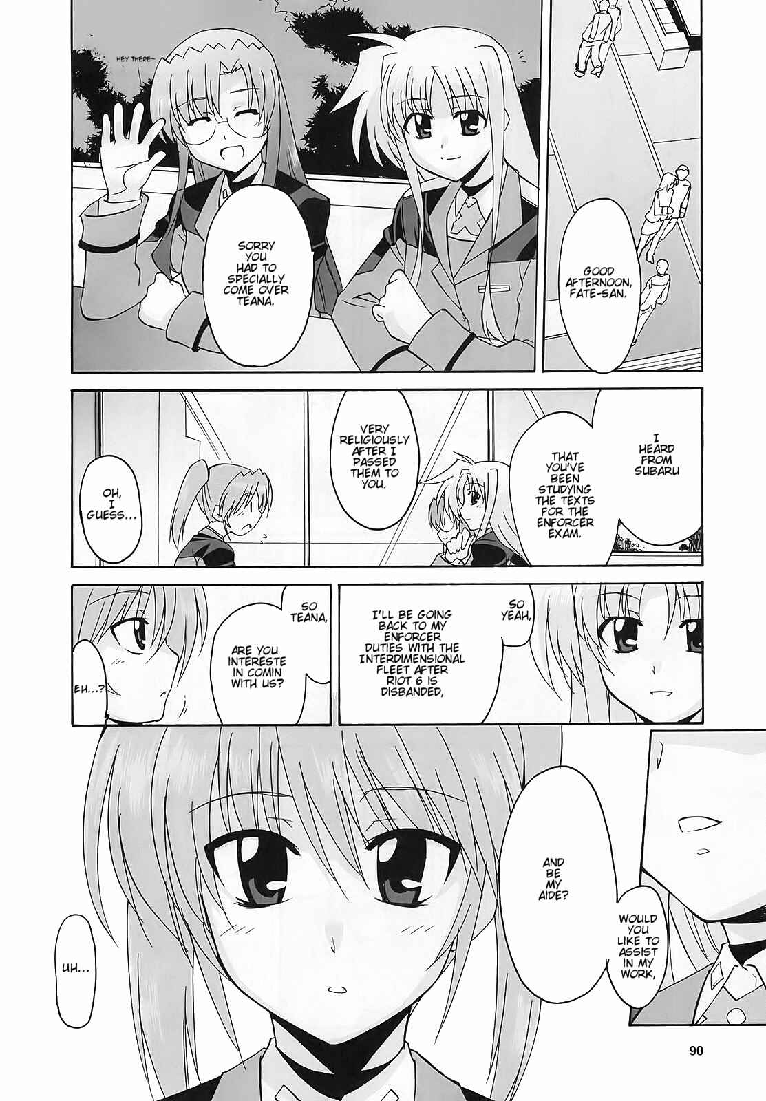 Page 13 Chapter 13 Mahou Shoujo Lyrical Nanoha StrikerS the Comics