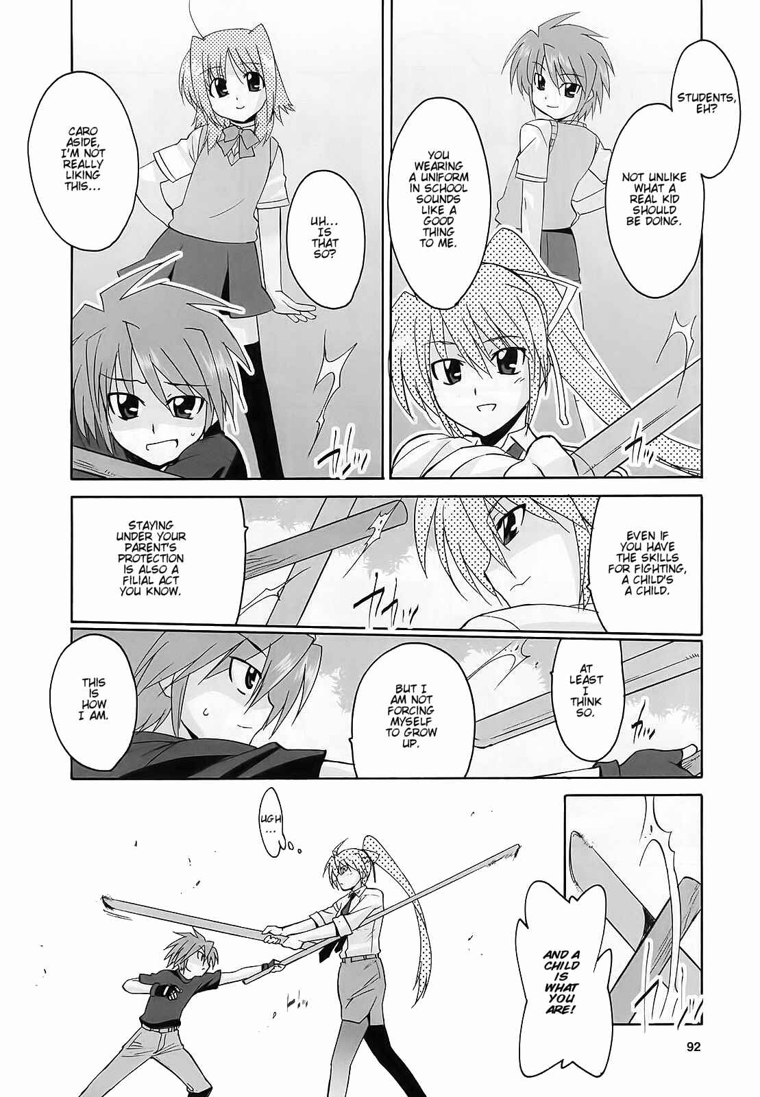 Page 15 Chapter 13 Mahou Shoujo Lyrical Nanoha StrikerS the Comics