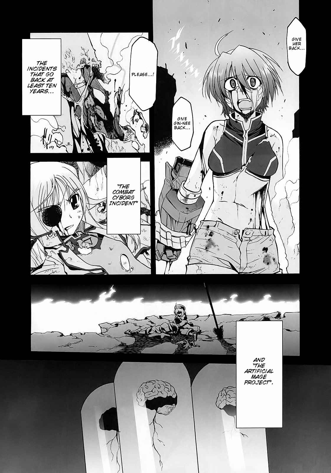 Page 4 Chapter 13 Mahou Shoujo Lyrical Nanoha StrikerS the Comics