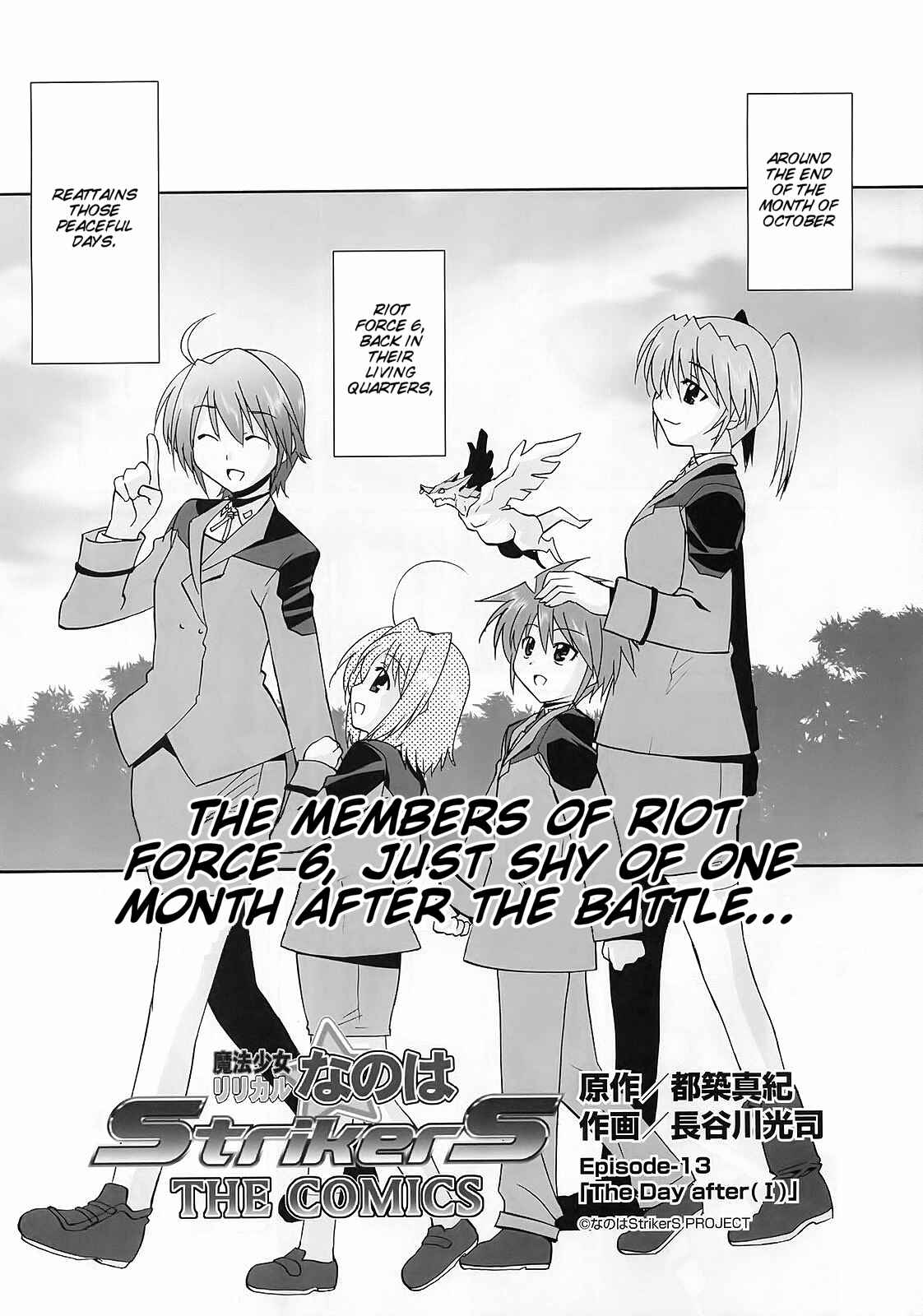 Page 9 Chapter 13 Mahou Shoujo Lyrical Nanoha StrikerS the Comics