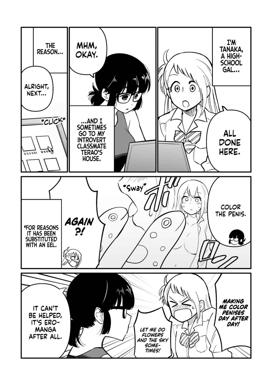 Page 1 Chapter 42 Joshi-man Twitter Extras