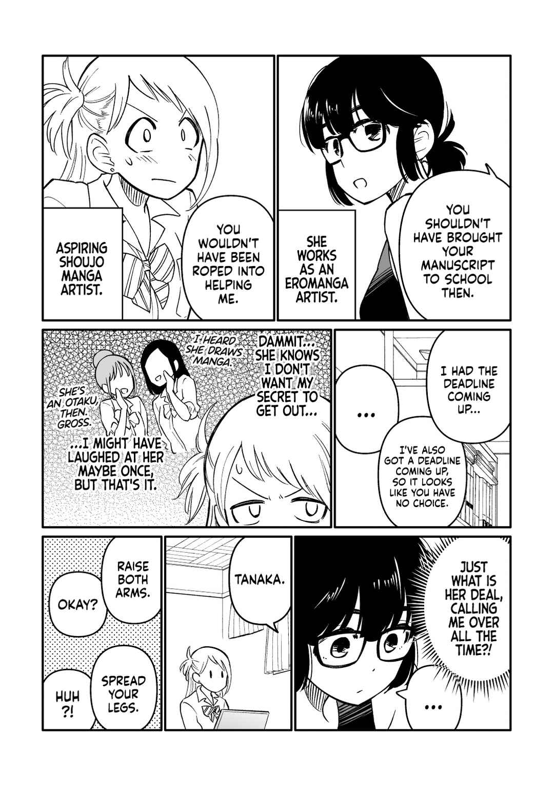 Page 2 Chapter 42 Joshi-man Twitter Extras