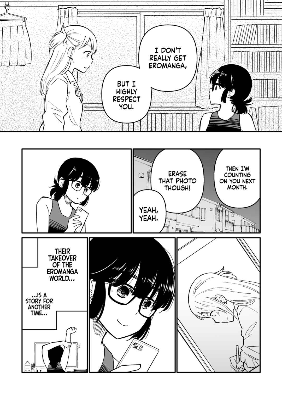 Page 4 Chapter 42 Joshi-man Twitter Extras