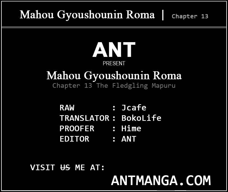 Page 33 Chapter 13 Mahou Gyoushounin Roma