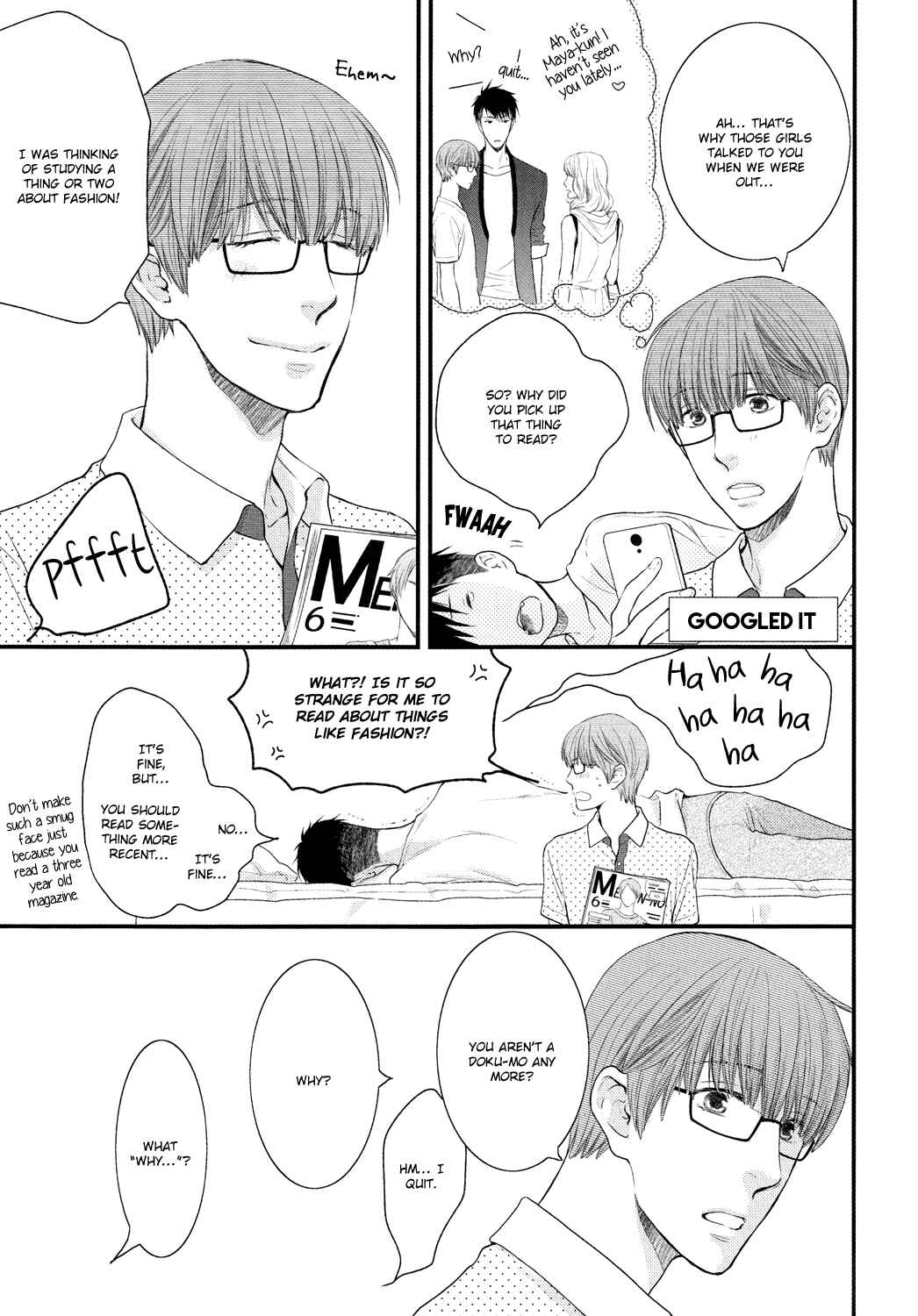 Page 8 Chapter Unknown_3325 Hidoku Shinai de - Boku no Kareshi wa Tonikaku Kawaii (Doujinshi)