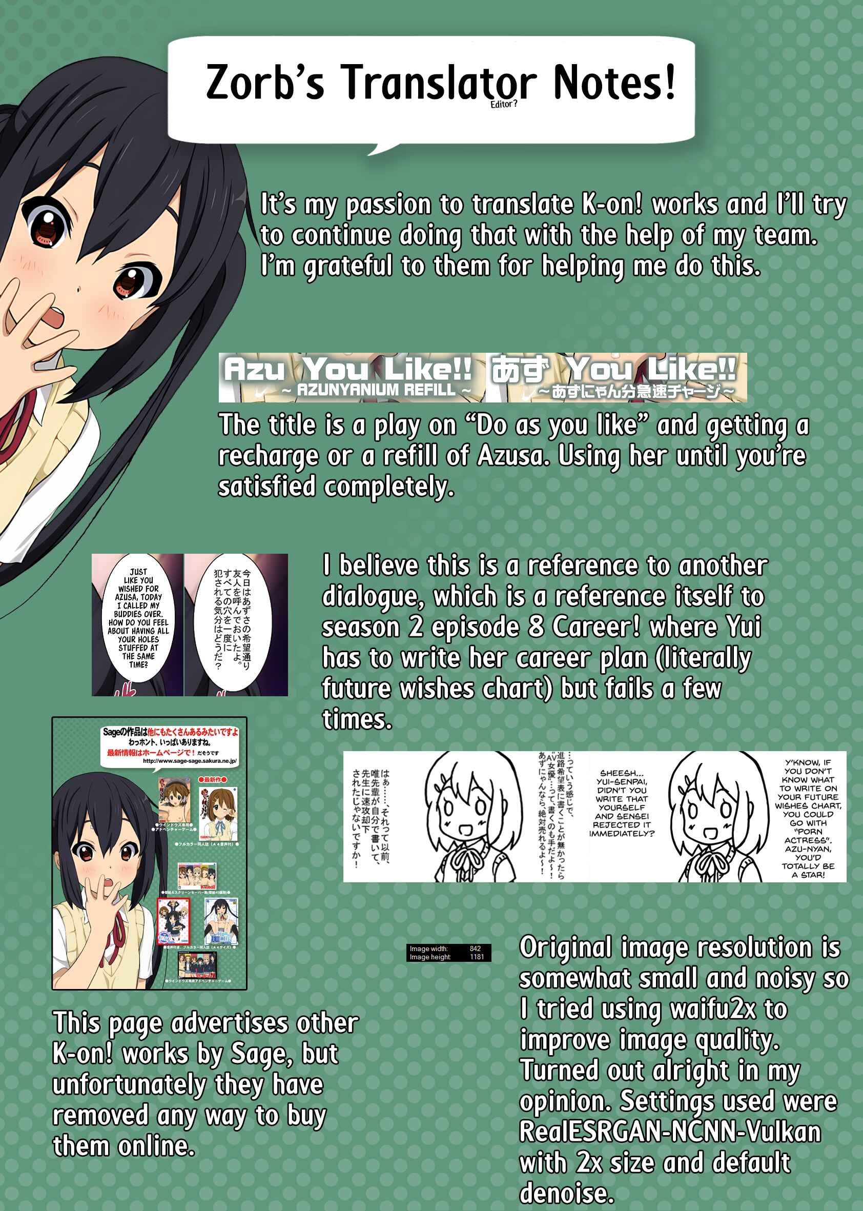 Page 19 Chapter Unknown_ecfc K-On! - Azu You Like!!