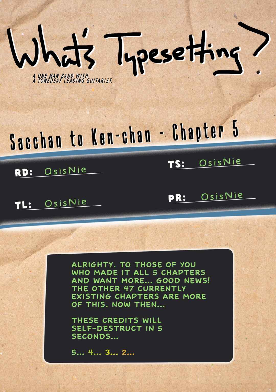 Page 11 Chapter 5 Sacchan to Ken-chan wa Kyou mo Itteru