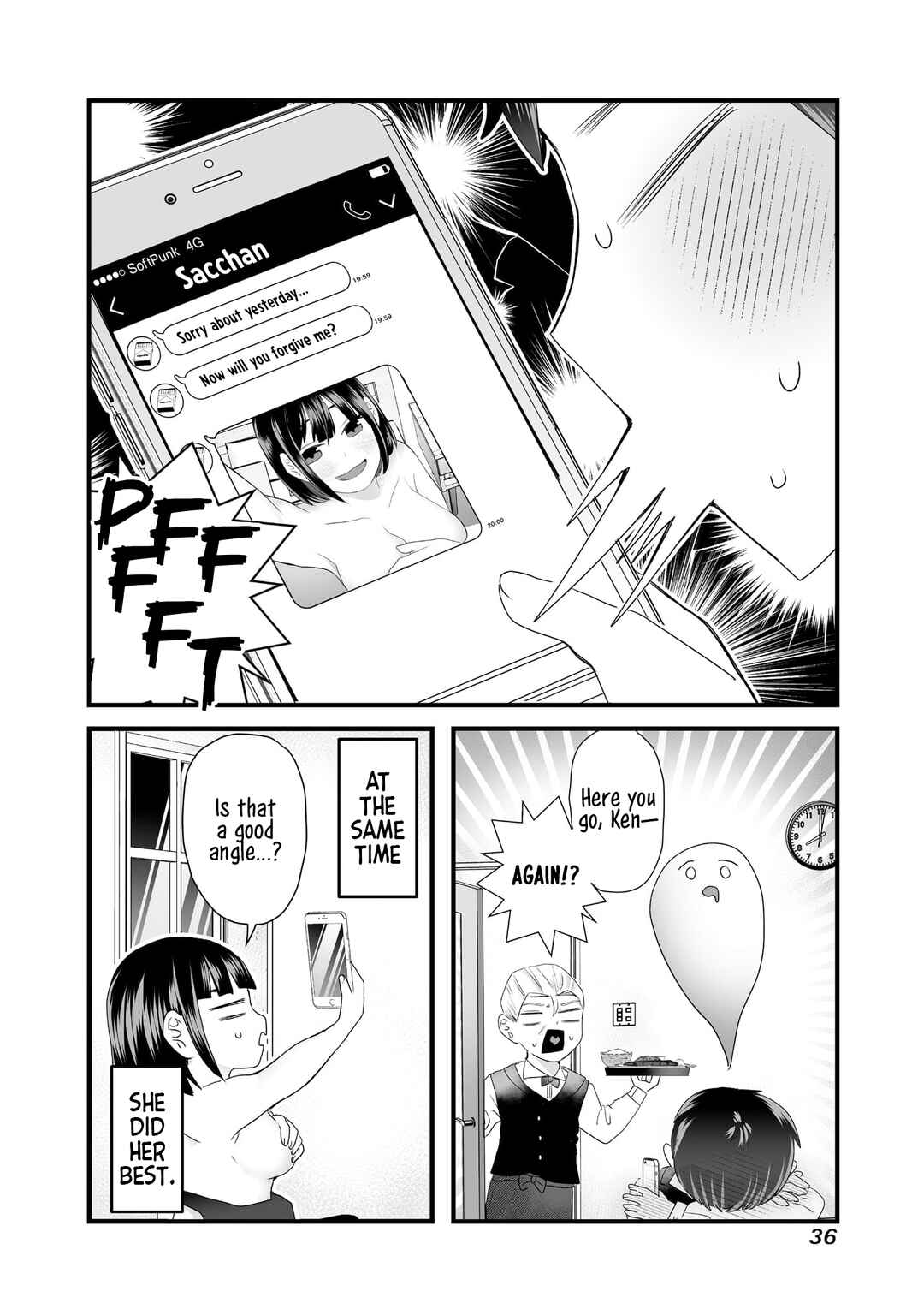 Page 8 Chapter 4 Sacchan to Ken-chan wa Kyou mo Itteru