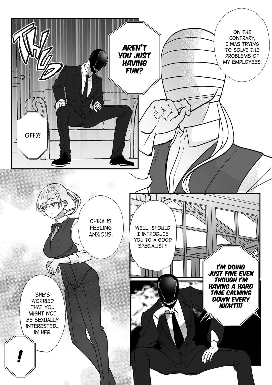 Page 8 Chapter 5 Igyou Atama-san to Ningen-chan