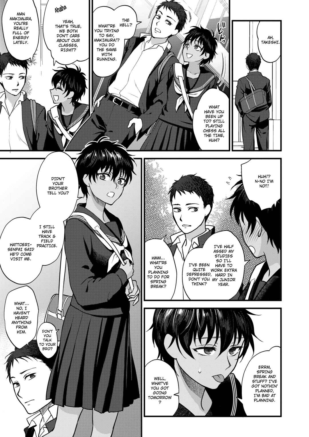Page 3 Chapter 4 Furete Hoshikute Tamaranai