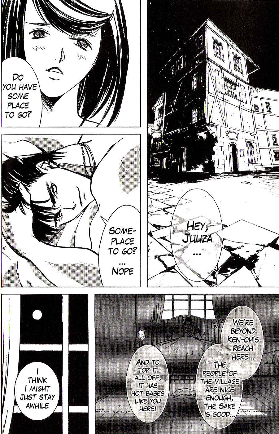 Page 4 Chapter 2 The Wandering Cloud - Fist of the North Star: Juza Gaiden