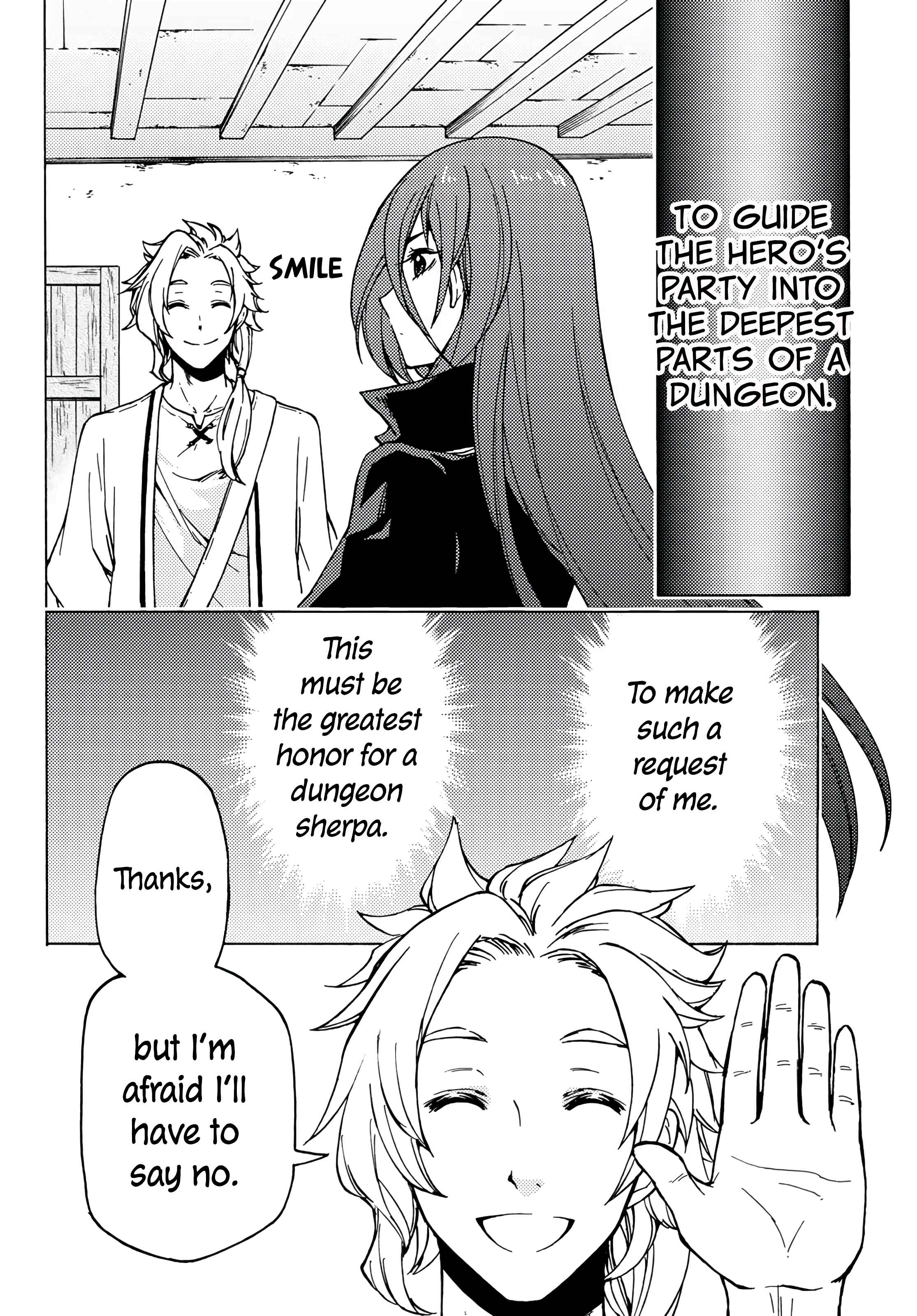 Page 3 Chapter 2 Dungeon Sherpa - Meikyuu Michisaki Annainin